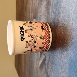 Vintage June Sobel Kiln Craft pig mug